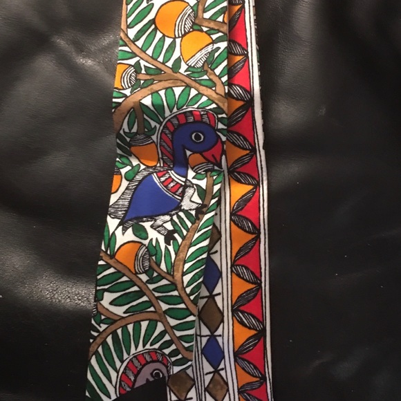 💐Tory Burch Scarf Key Chain💐 - Picture 5 of 7